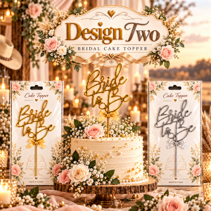 Bride Cake Topper Elegant Wedding – Cake Decoration.